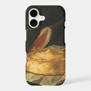 Vintage Baroque Still Life with Bread, Tart, Ham iPhone 17 Case