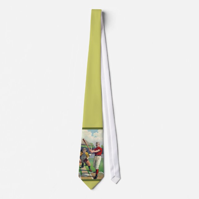 Vintage Baseball (1895) Neck Tie (Front)