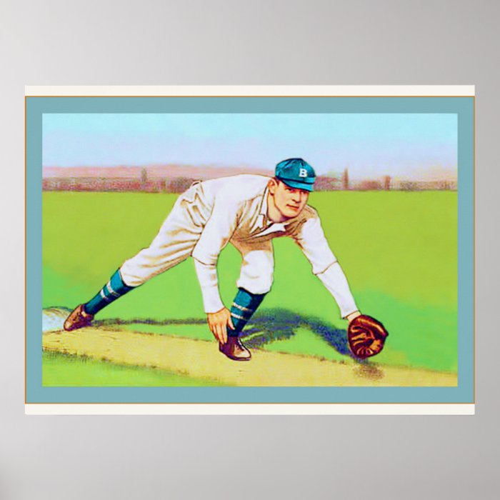 Vintage Baseball ~ 1911 Print