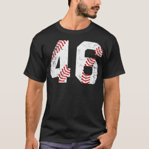 Vintage Baseball 46 Jersey Number T-Shirt