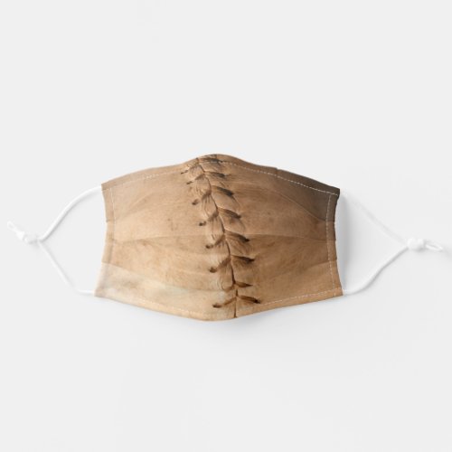 Vintage Baseball Artwork Adult Cloth Face Mask