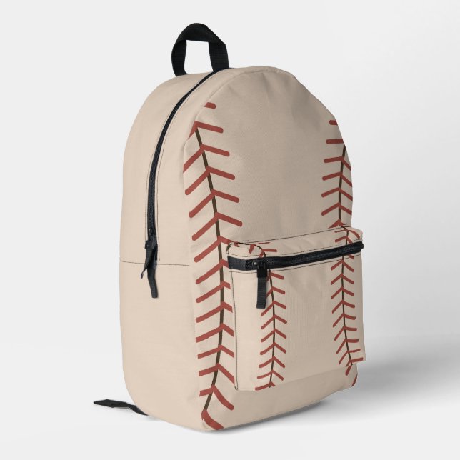 Vintage Baseball Backpack  (Back Corner Left)