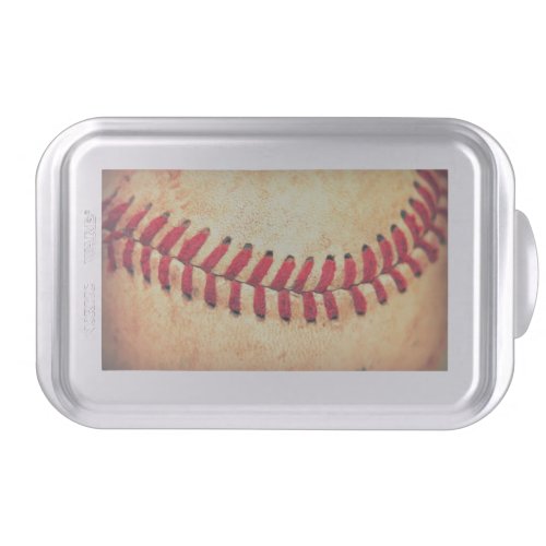 Vintage baseball ball cake pan