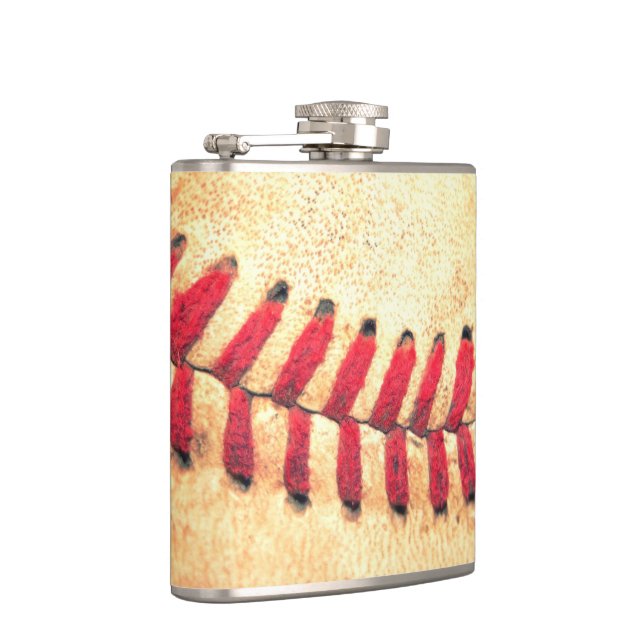 Vintage baseball ball flask (Right)