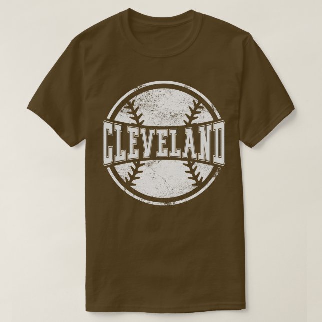Vintage Baseball Baseball Team Gift T-Shirt (Design Front)