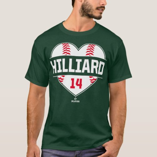 Vintage Baseball Bat Gameday Sam Hilliard Atlanta  T_Shirt