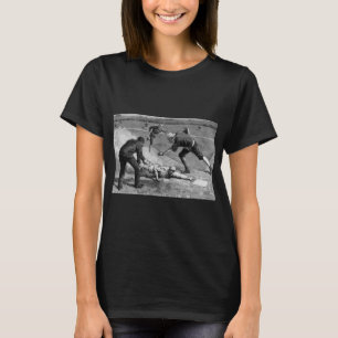 Vintage Baseball by Thure De Thulstrup, 1885 T-Shirt