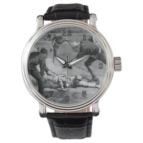 Vintage Baseball by Thure De Thulstrup 1885 Watch