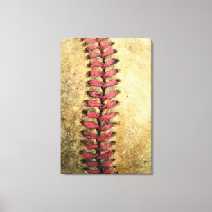 Vintage Baseball Canvas Print