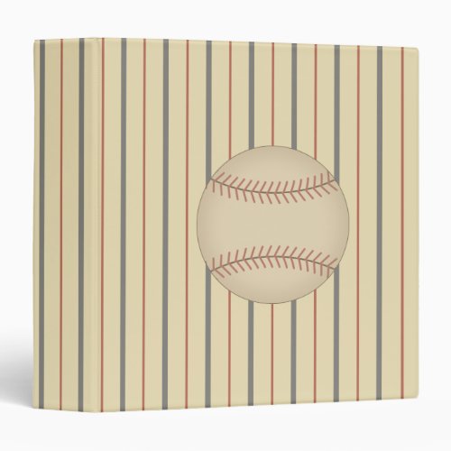 Vintage Baseball Card Organizer Binder Gift