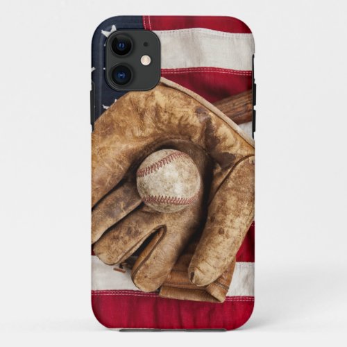 Vintage Baseball iPhone 11 Case