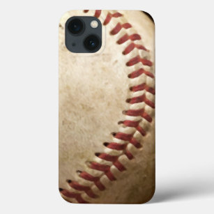 Vintage Baseball Close-up iPhone 13 Case