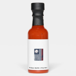 Vintage Baseball Dad Flag Shirt Design_1 Hot Sauces