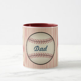 Vintage Baseball Dad Mug