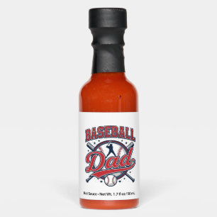 Vintage Baseball Dad Shirt Design_1 Hot Sauces