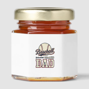 Vintage Baseball Dad Vector Shirt Design_1 Honey Jar Favors