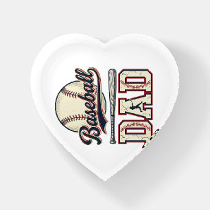 Vintage Baseball Dad Vector Shirt Design_1 Paperweight