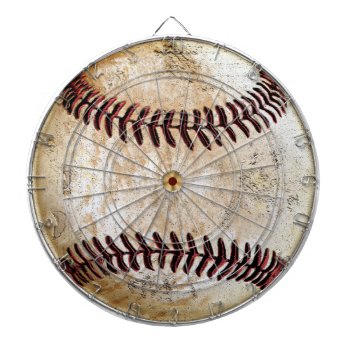 Vintage Baseball Dart Board For Your Man Cave by YourSportsGifts at Zazzle
