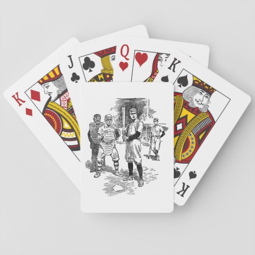Vintage Baseball Deck of Playing Cards