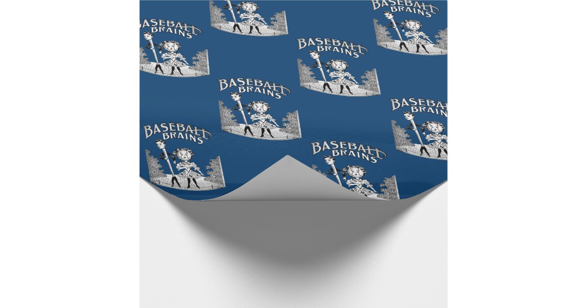 Baseball Vintage Gift Wrap 