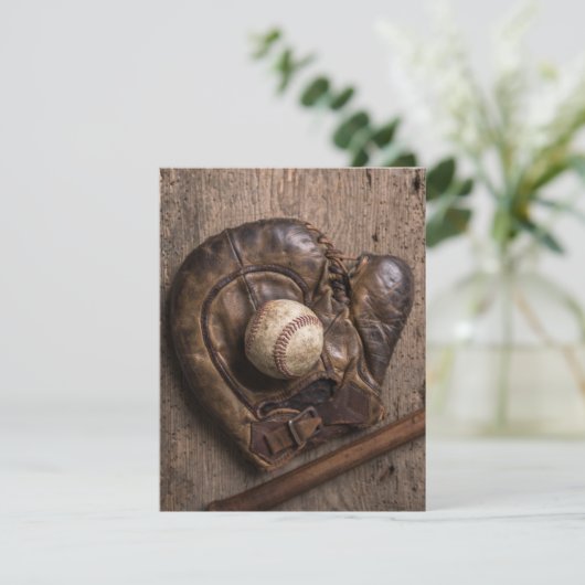 Vintage Baseball Equipment (Standing Front)