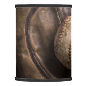 Vintage Baseball Equipment Lamp Shade (Left)