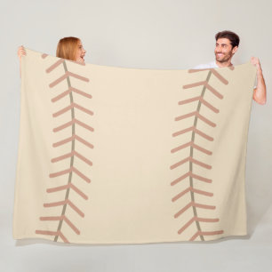 Vintage Baseball Fleece Blanket