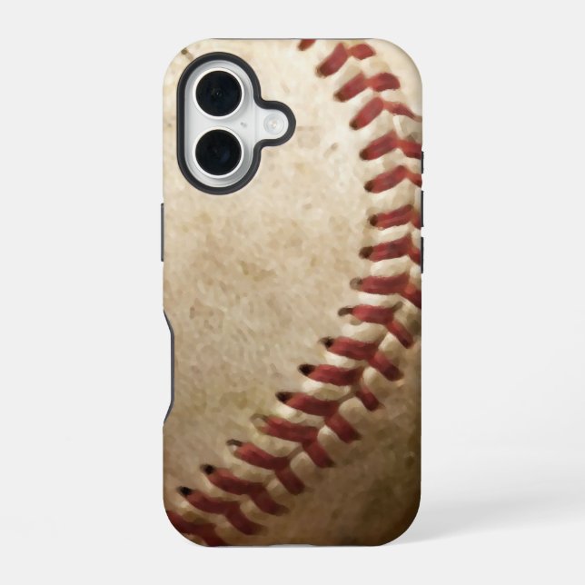 Vintage Baseball Iphone Case (Back)