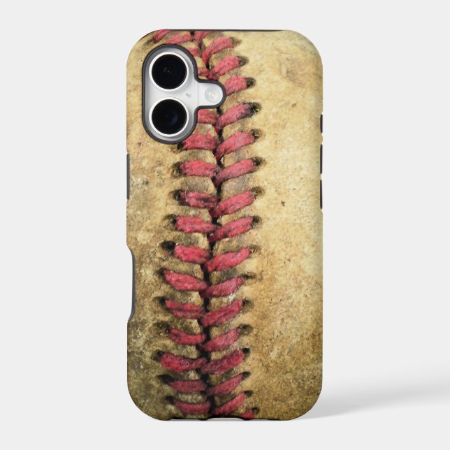 Vintage Baseball Iphone Case (Back)
