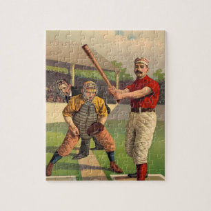 Vintage Baseball Jigsaw Puzzle