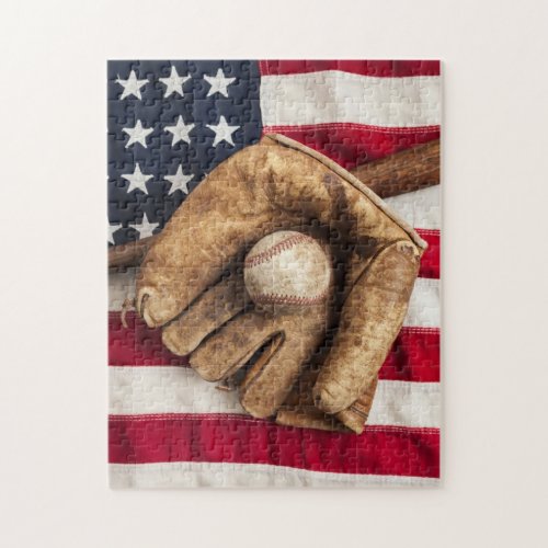 Vintage Baseball Jigsaw Puzzle