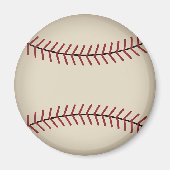 Vintage Baseball Magnet Gift (Front)