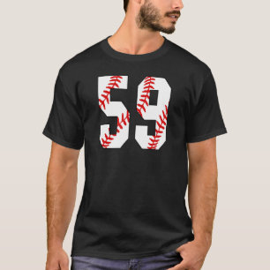 Vintage Baseball Mom  59 Jersey Baseball Favorite  T-Shirt
