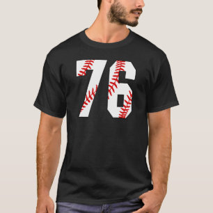 Vintage Baseball Mom  76 Jersey Baseball Favorite  T-Shirt