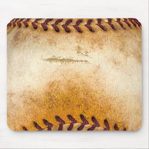 Vintage Baseball Mouse Pad