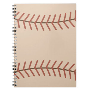 Vintage Baseball Notebook 