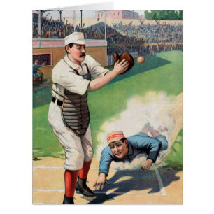 Vintage Baseball Painting Gifts