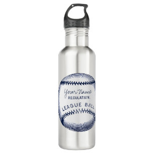 Vintage Baseball, personalized ball Water Bottle