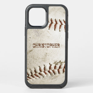 Vintage Baseball Personalized OtterBox Symmetry iPhone 12 Case