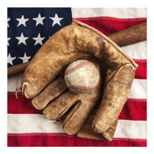 Vintage Baseball Photo Print