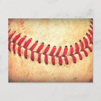 Vintage Baseball Postcard by jahwil at Zazzle