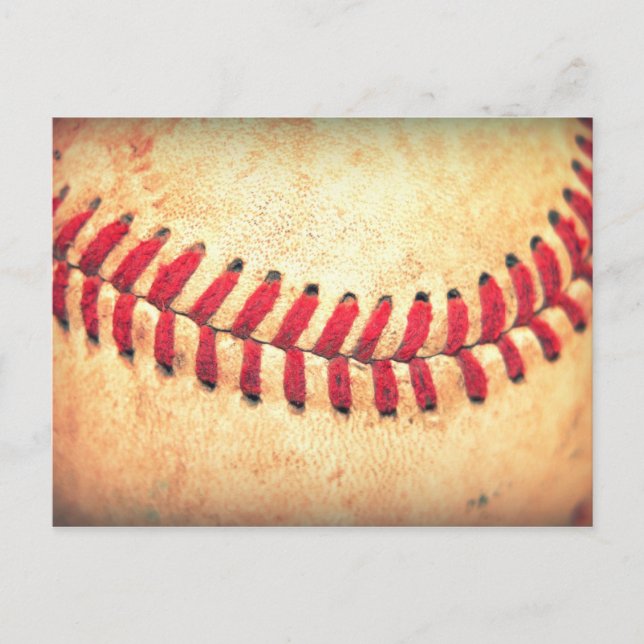 Vintage baseball postcard (Front)