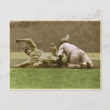 Vintage Baseball Postcard From 1923 by cardland at Zazzle