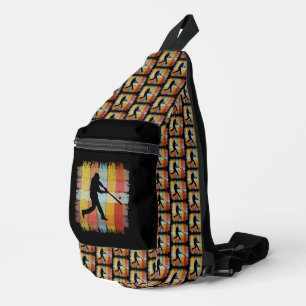 Vintage Baseball Sling Bag
