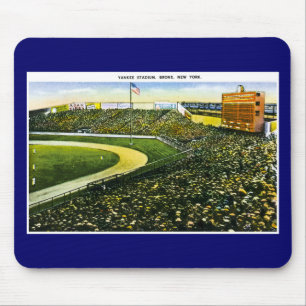 Vintage Baseball Stadium, Bronx, New York Mouse Pad