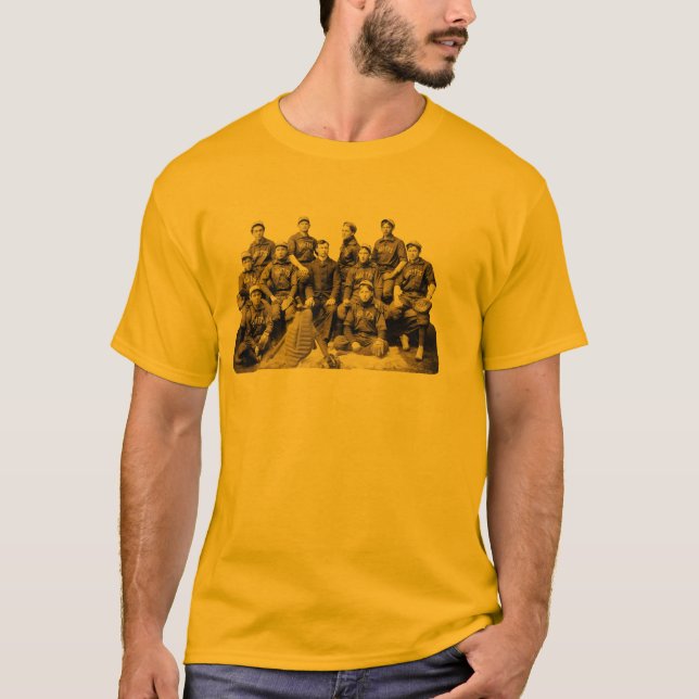 Vintage Baseball Team Photograph T-Shirt (Front)