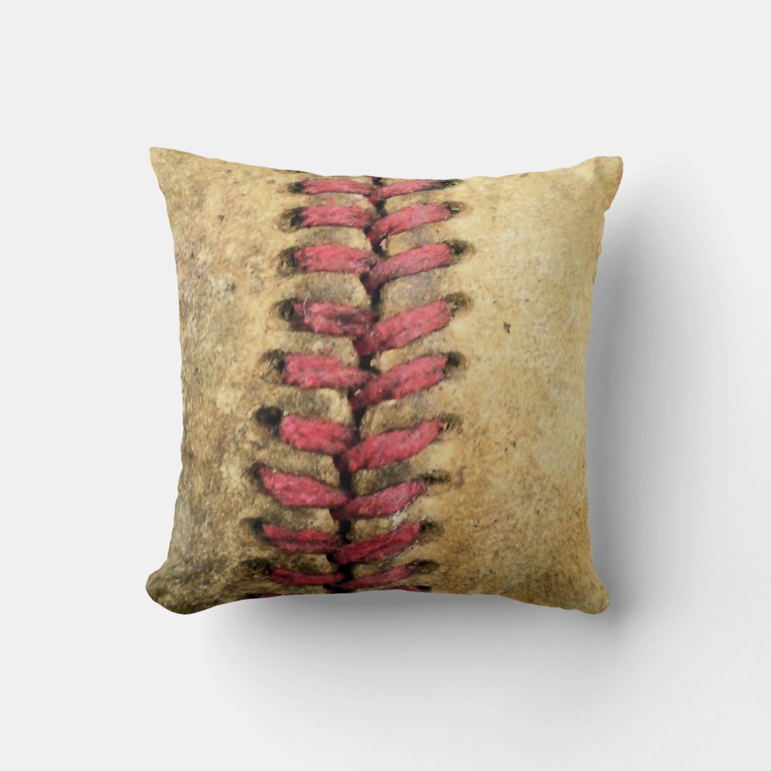 Vintage Baseball Throw Pillow Zazzle