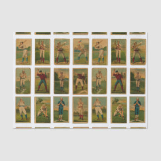 Vintage Baseball Tissue Paper