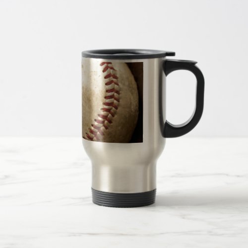 Vintage Baseball Travel Mug