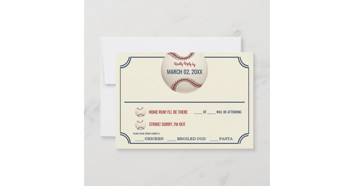 Sports Themed Weddings Mlb Baseball Wedding Ticket Invitation Examples